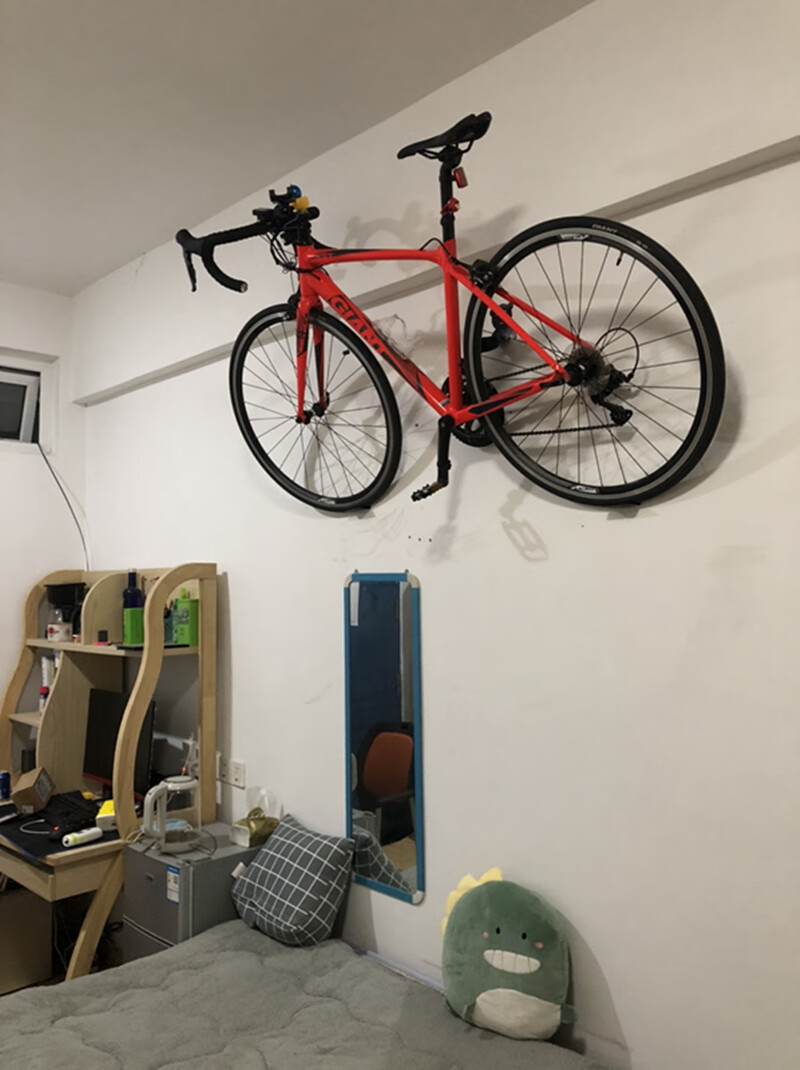 自行车挂墙架免打孔自行车挂架墙挂钩山地车公路车挂式停车架单车收纳