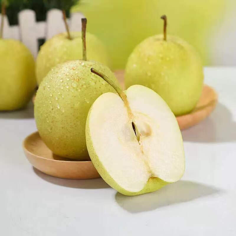 正宗雪花梨冰糖雪梨河北赵县赵州雪花梨10斤2020新鲜梨子 大果 5斤