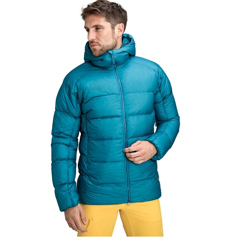 mammut猛犸象meron秋冬新品防风防雨雪900蓬鹅绒羽绒服男保暖上衣 冰