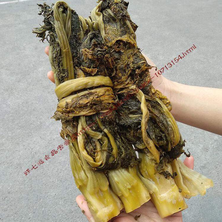 咸菜500g客家特产农家老坛酸菜盐腌泡菜酸芥菜咸菜苦笋煲1斤试尝装