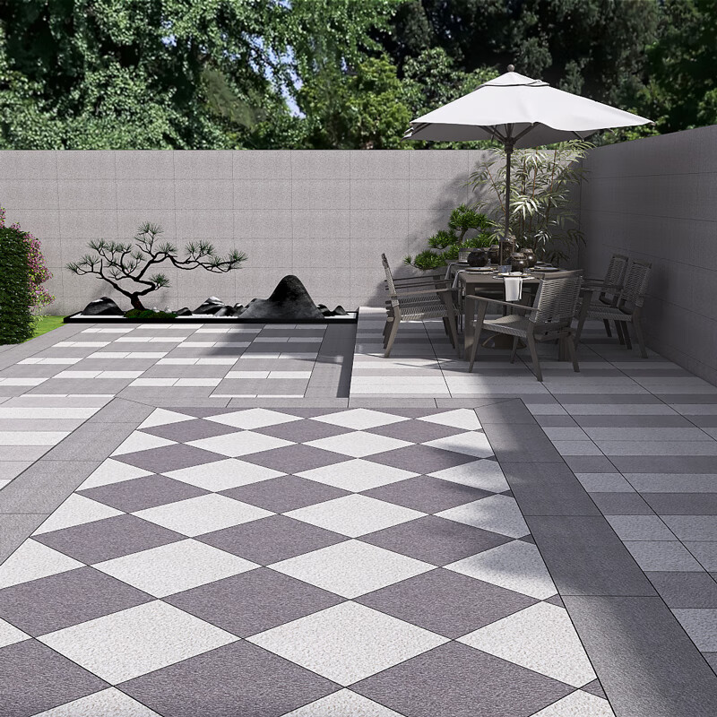 盾掌柜(dun zhang gui)户外石英砖 石英砖室外地砖pc仿石砖花岗岩