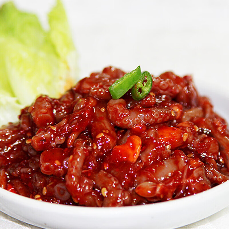 韩国生拌章鱼酱 2罐组合装 出口韩国章鱼酱 鱿鱼酱 韩式生拌海鲜酱