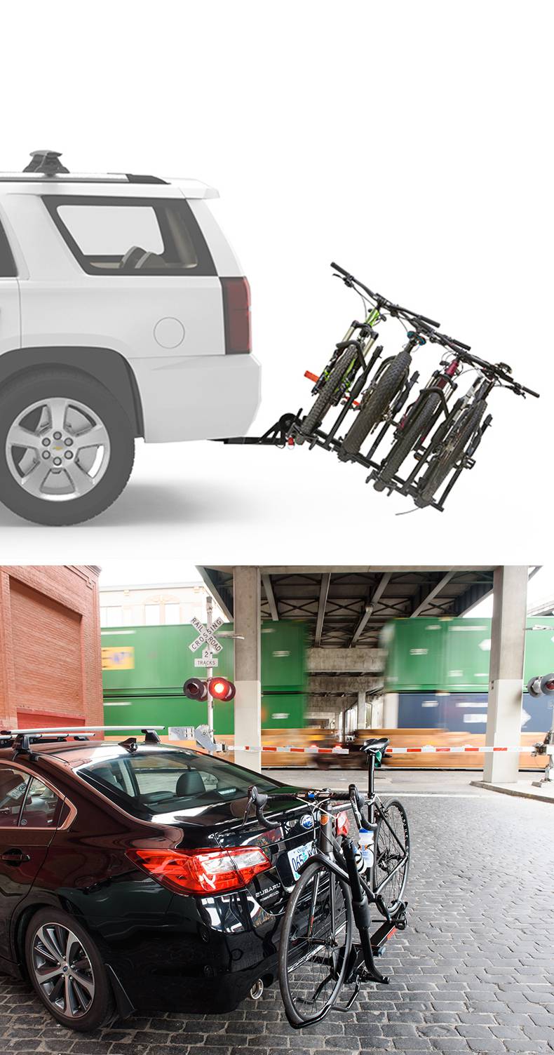车载自行车架后挂架yakima托举式自行车架汽车车载自行车架后拖车悬挂