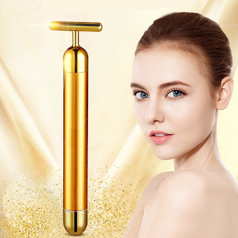 【爆款热卖】美容仪瘦脸神器脸部按摩仪器提拉紧致v脸神器黄金棒