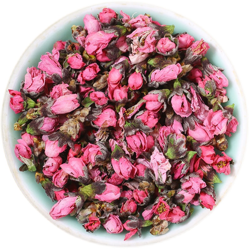 北京同仁堂桃花药材正宗桃花蕾桃花干拍宿便天然桃花花瓣干菲泡水桃花