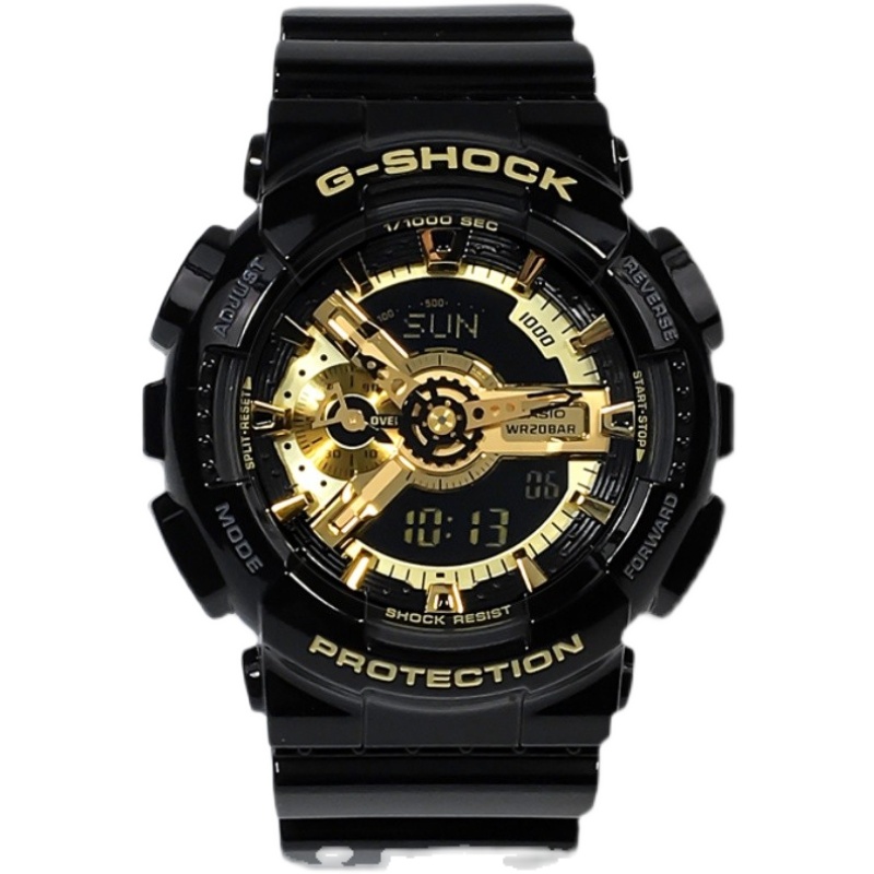 卡西欧 海外代购casio手表男黑金gshock黑暗之心悟空防水运动黑武士ga