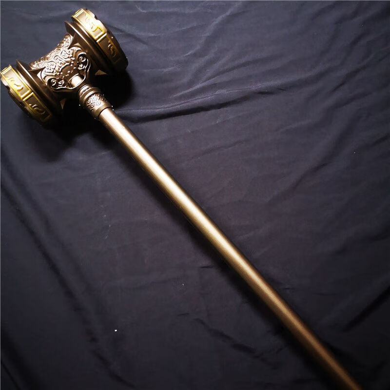 玩具昊天锤超大号1米周边pu唐三金色枪色模型cos 1米昊天锤枪色【图片