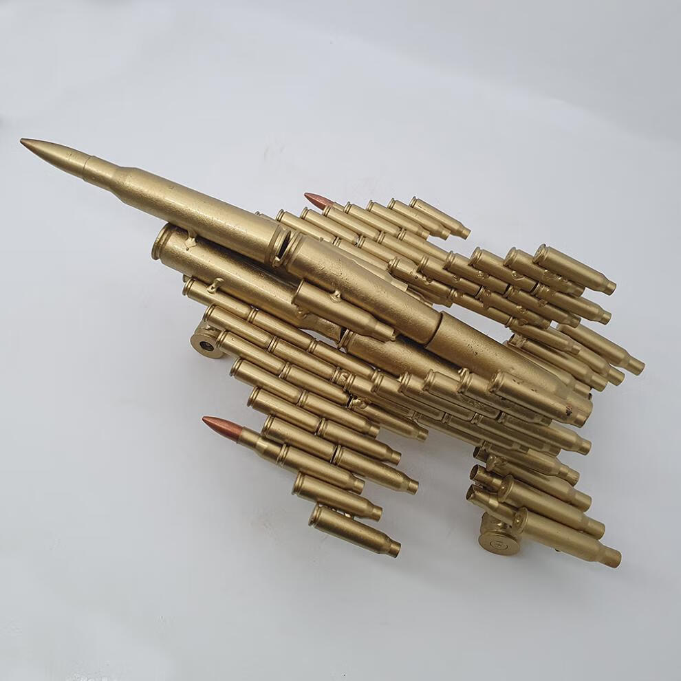 子弹壳工艺品摆件壳工艺品飞机焊接模型0395粘99主战坦克手工制作摆件