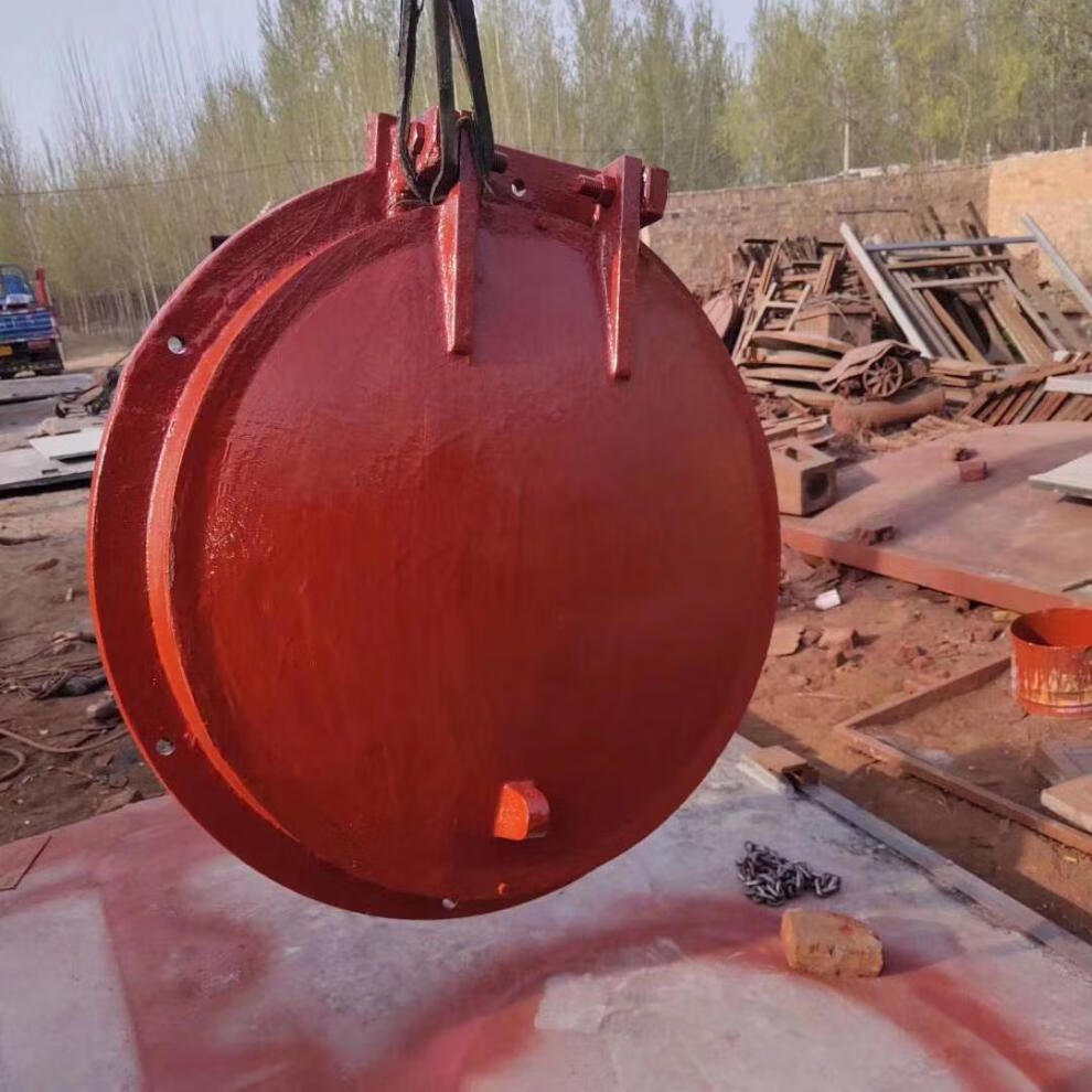 15151515铸铁水闸门拍门玻璃钢鱼塘水库污水止回150dn 200dn