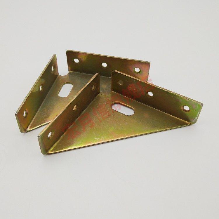 角码角铁直角固定片三角支架托架加厚三面固定角码角铁家具床角码床