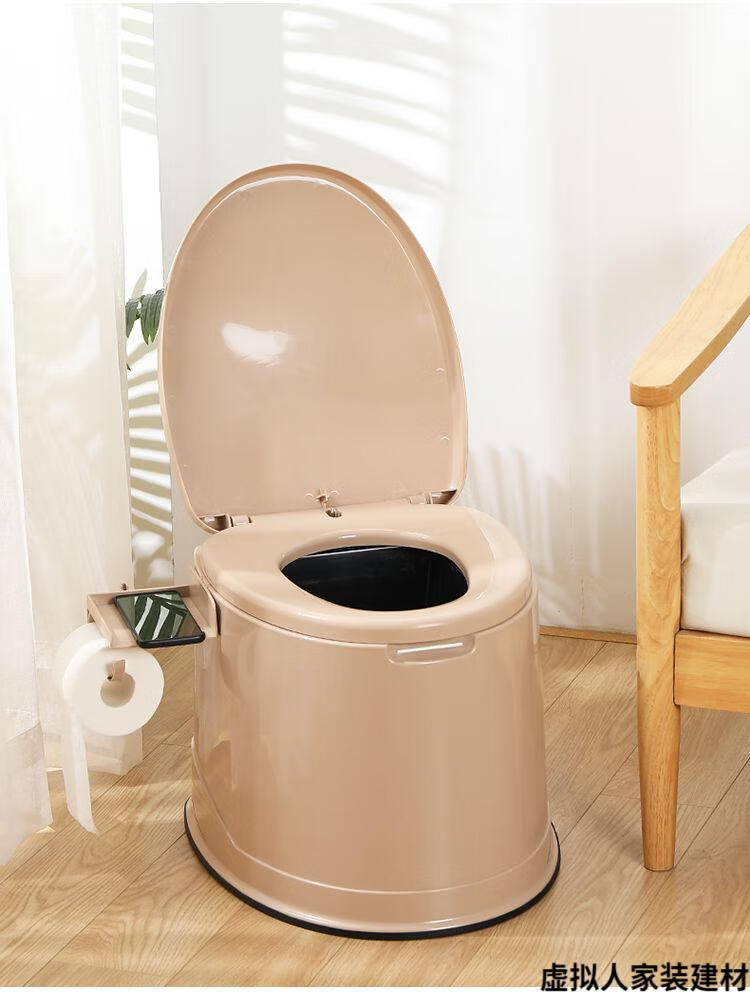 科勒京 旱厕坐便器 座厕马桶 座厕 马桶坐老人家用可移动室内防臭便携