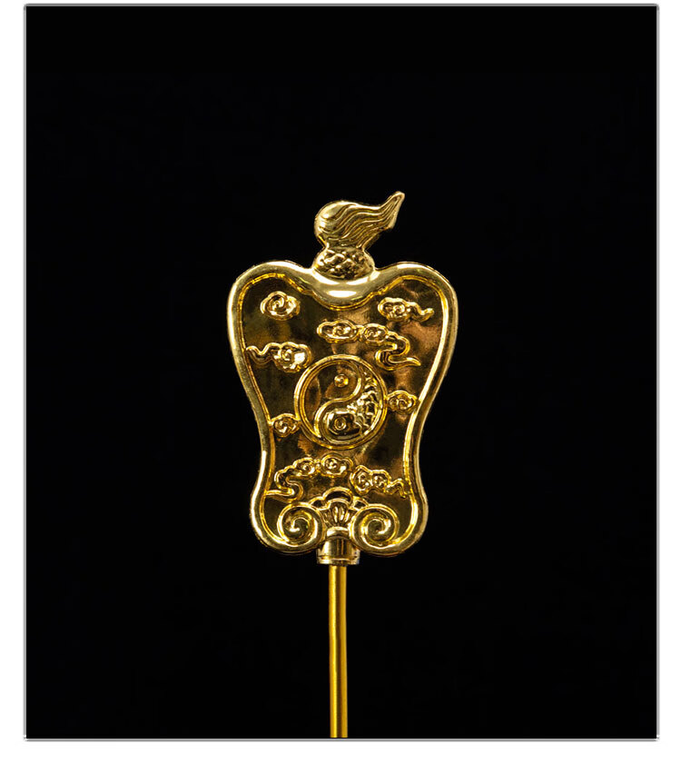 土地公弥勒佛黑老太胡三太奶如意法器太上老君葫芦拂尘芭蕉扇法器 12