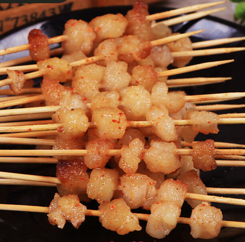 【京东生鲜】小串牛胸油串 牛油串牛肉串小肉串烧烤半成品100串/包