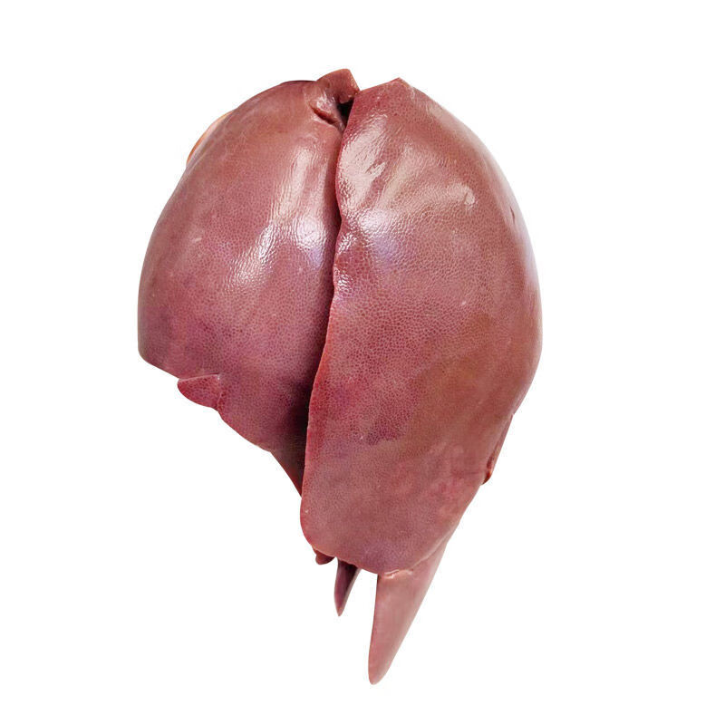 猪肉生鲜新鲜冷冻猪肝整副肝新鲜猪内脏猪下水心肝 食堂饭店食材 3斤