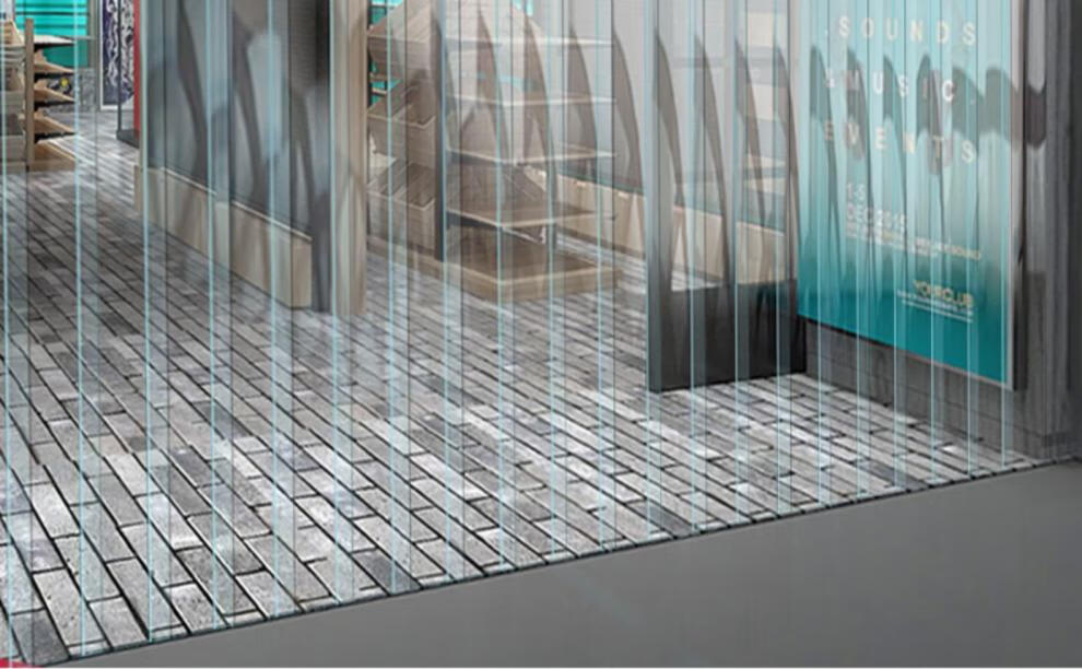 卡莉乐塑胶食堂挡苍蝇门帘空调门帘子隔断夏季店铺家用防冷气皮挡风