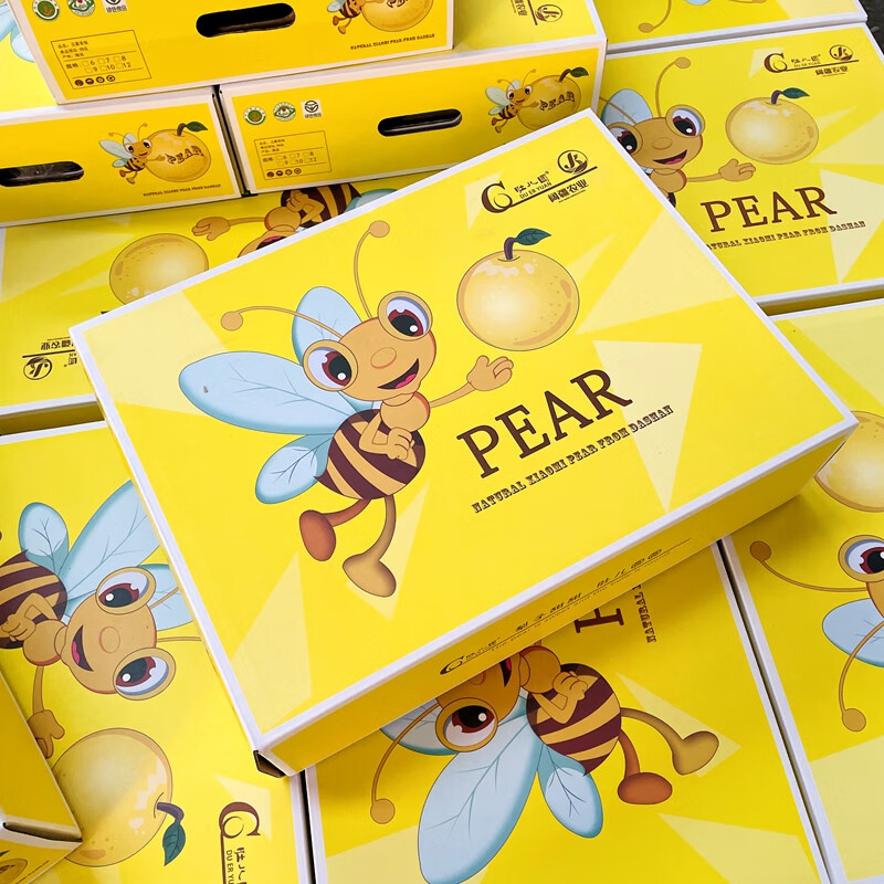 肚儿圆蜂蜜梨天山雪梨酥冰糖阔疆农业梨子脆甜多汁5斤礼盒 10斤 中果