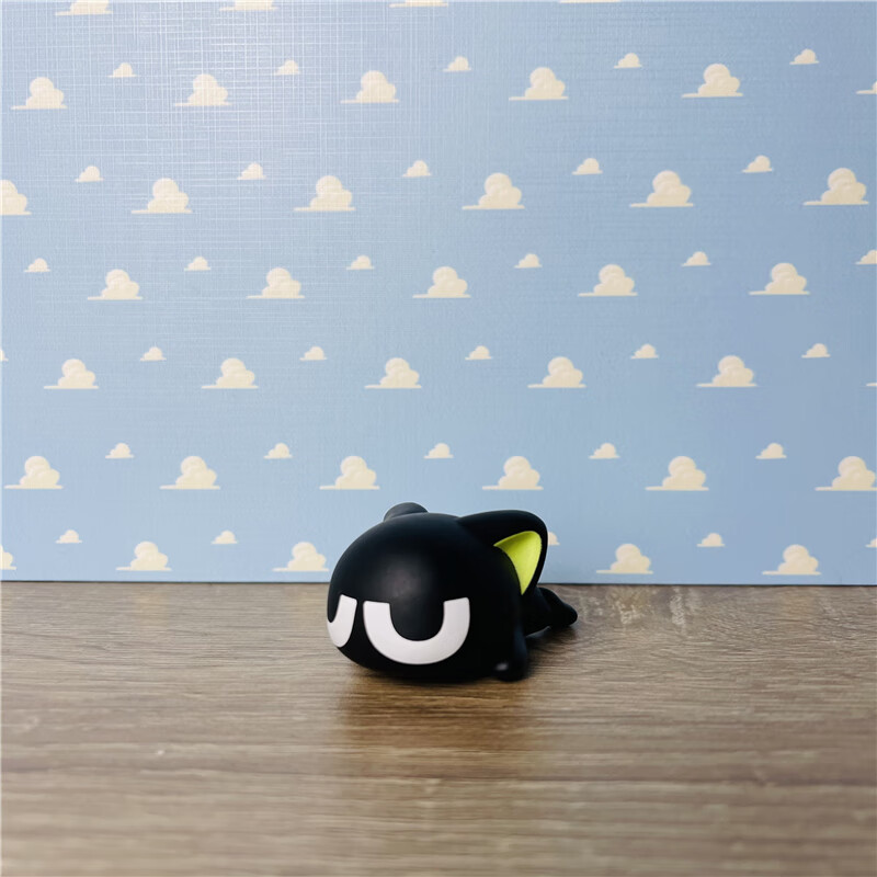 罗小黑盲盒全套表情包一代二代弹隐藏款 呆滞 无卡盒有瑕【图片 价格