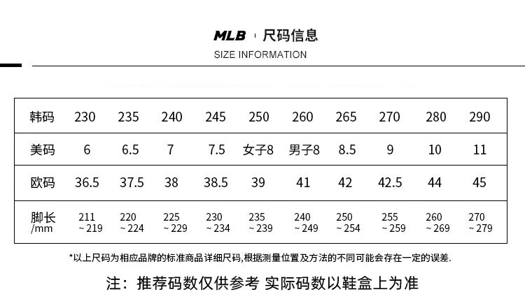 mlb官方老爹鞋女鞋 22新款男女纽约洋基队春季运动鞋厚底增高时尚情侣