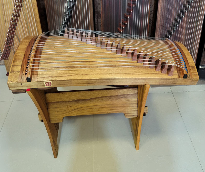 米囹by-h80桐木80cm小古筝迷你便携式半筝儿童成人使用练习器 浅色