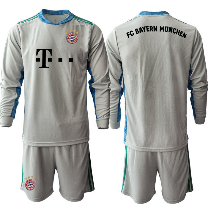 腾讯体育官方旗舰店同款拜仁门将球衣拜仁慕尼黑守门员1号诺伊尔球衣