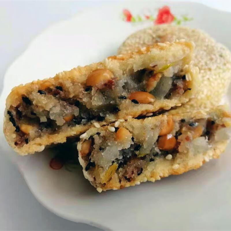 于都梓山麻饼 江西特产芝麻饼 多规格 于都梓山香葱芝麻饼 赣州月饼