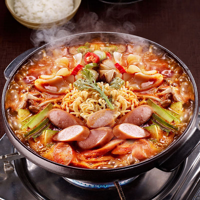 年糕大叔韩国部队火锅食材韩式部队锅材料鱼饼组合芝士年糕火锅套餐