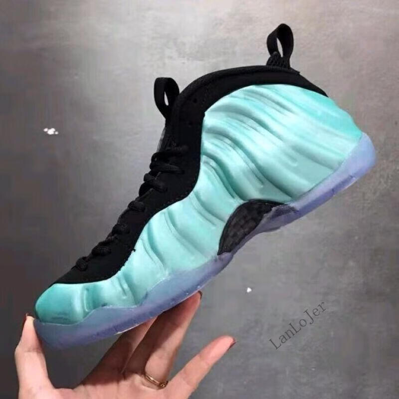foamposite one 哈达威篮球鞋 极光喷 星空花卉喷泡男鞋莆田鞋 羊毛