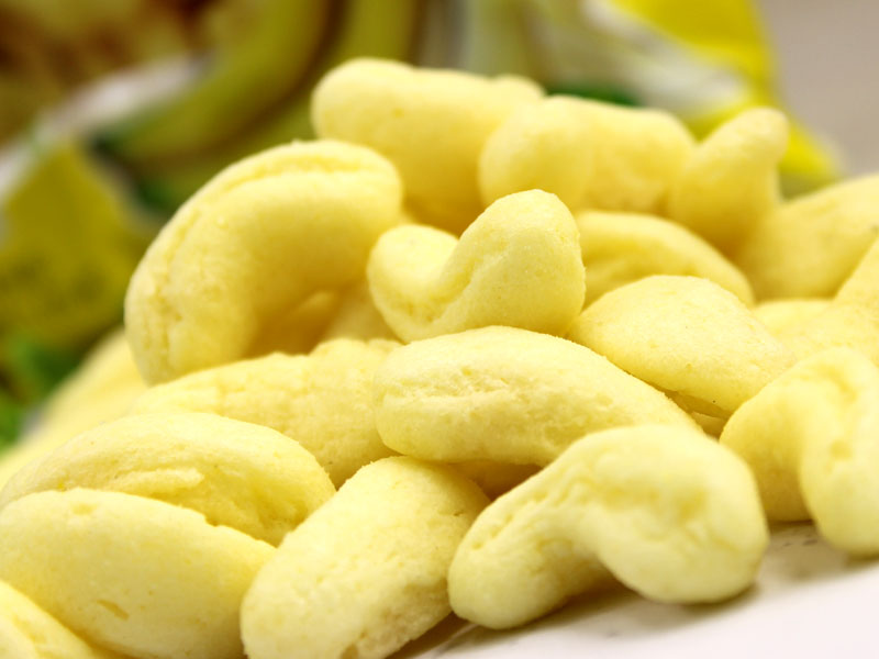 盼盼 香蕉味酥办公室休闲儿童怀旧经典零食品膨化105g*5袋 香蕉味酥