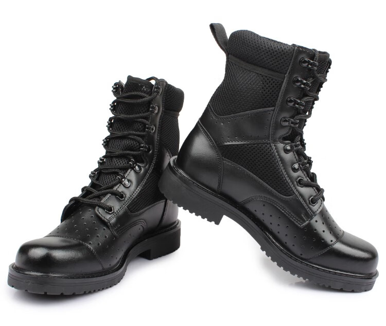 3515飞行靴户外男女空勤靴高帮工装靴情侣靴透气男鞋品质定制款褐色38
