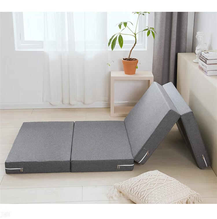 折叠床垫打地铺打地铺睡垫折叠床垫榻榻米地垫海绵简易便携午休折叠床