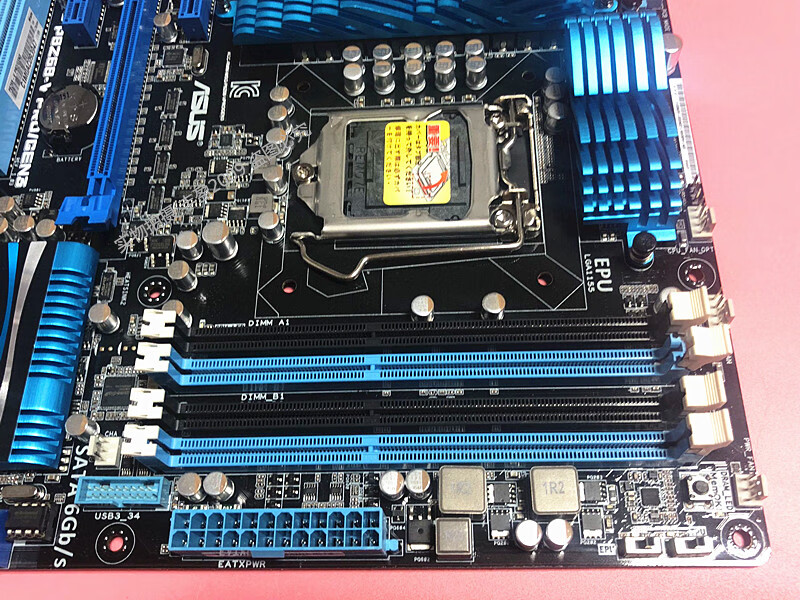 z68主板 asus/华硕 p8z68-v pro/gen3 1155针支持3770k和1230-v 深