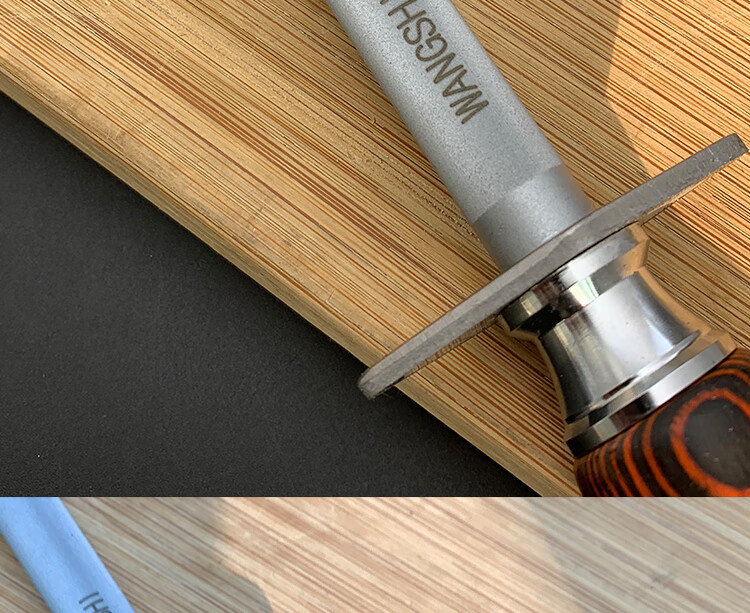 戈娜新款磨刀棒屠宰专用德国钢磨刀棒细纹磨刀棍屠夫专用棍屠宰场磨刀