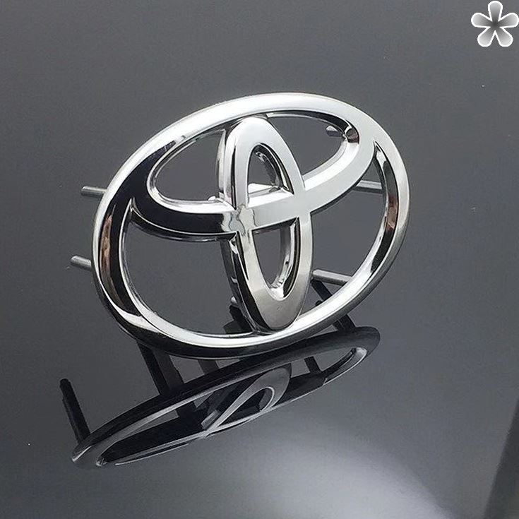 适用于广汽丰田凯美瑞改装黑色车标camry英文toyota后尾箱标志贴 黑色