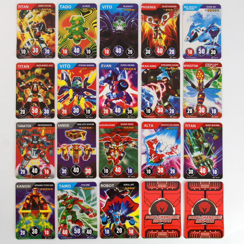 盟卡车神卡片 魔幻车神神斗卡盟卡车神装甲车库磁性变身卡车神收纳盒