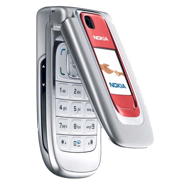 nokia/诺基亚6131 男女翻盖按键手机 老年学生机 移动手机 黑色(手机