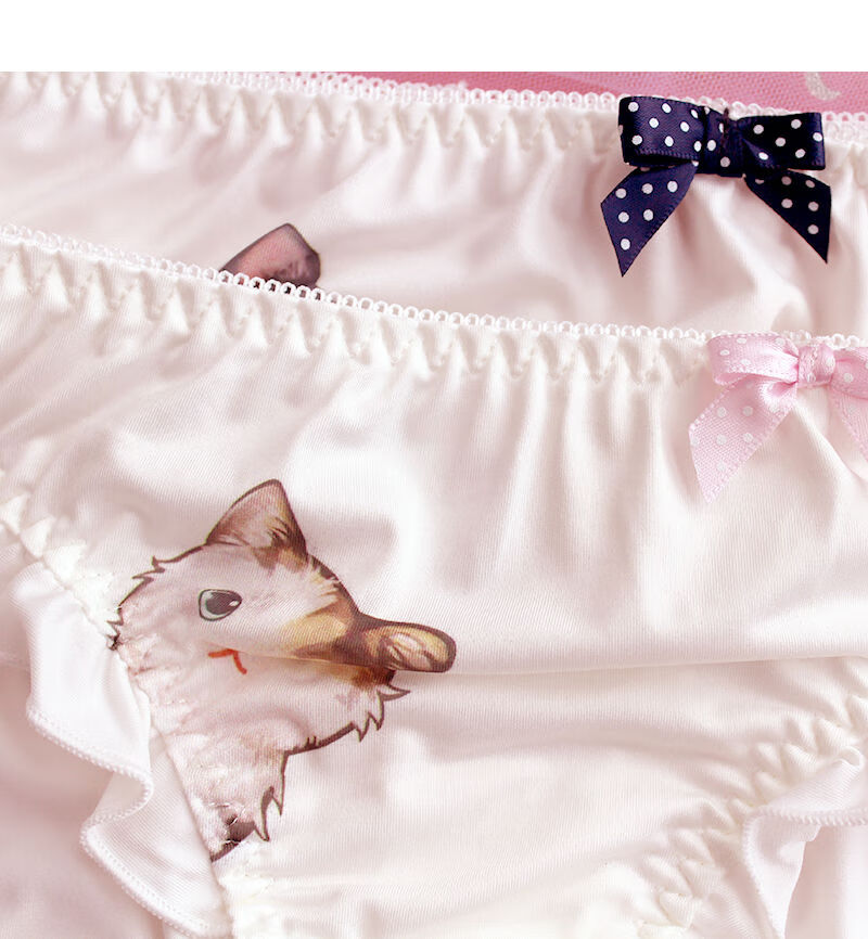 莫代尔专卖二次元少女内裤日系美少女战士情怀少女心牛奶丝可爱卷边