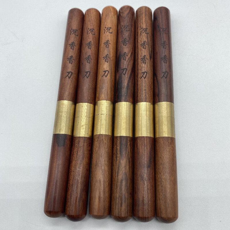 沉香勾刀勾丝勾香道刀农便携刀香道加工工具日本精钢打磨锋利工刀