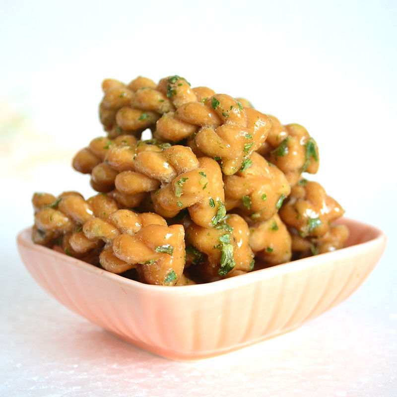 米谷多唇香小麻花咸味独立包装红糖味糕点网红休闲食开封特产红糖2咸