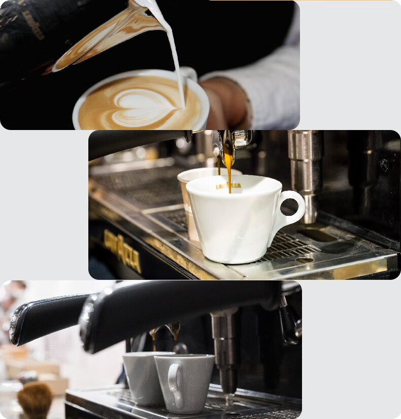 意大利进口 lavazza拉瓦萨意式特浓咖啡豆gran espresso深度烘焙咖啡