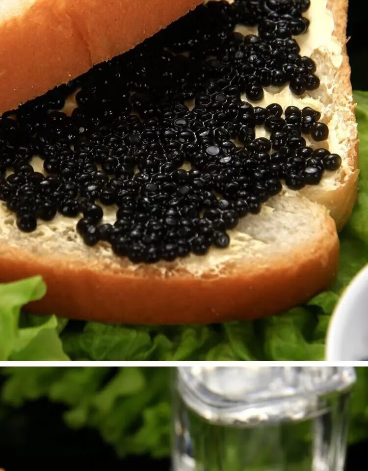 俄罗斯进口鱼子酱大马哈鱼原装进口罐装网红专用鱼子酱零食品 升级【2