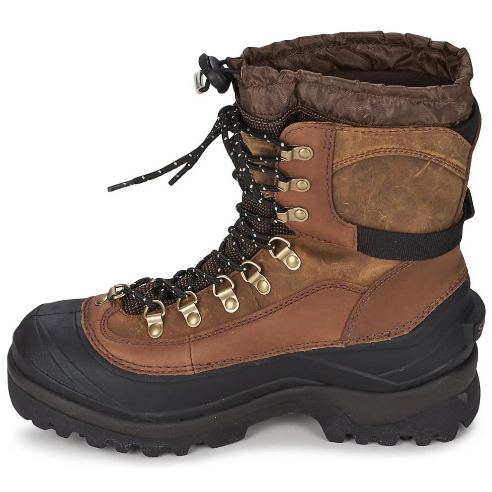 sorel加拿大冰熊中筒系带雪地靴男靴棕色秋冬款1002862287=nm1049-287