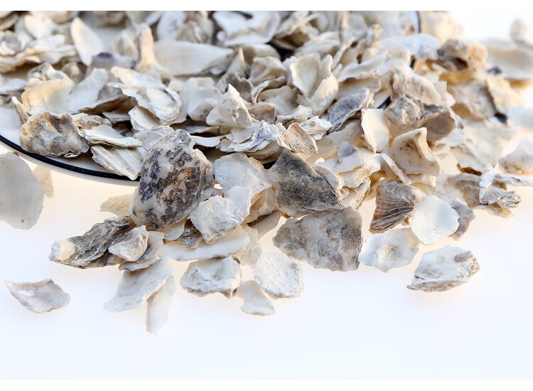 百日山中药材牡蛎500g克 药用牡蛎壳 牡蛎片 生牡蛎生牡蛎壳生蚝壳