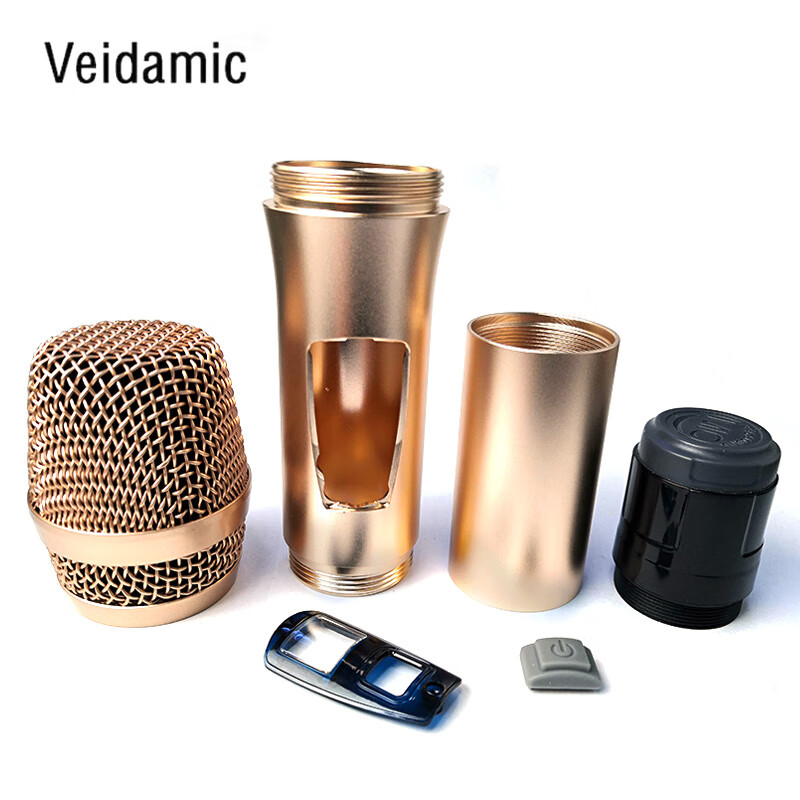 拜尔780790话筒配件外壳威达中管下管网罩尾盖镜片咪芯麦克风维修m3