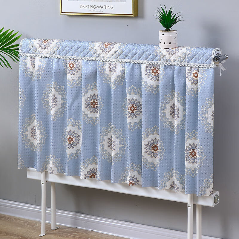 暖气罩暖气片罩暖气片帘家用新款暖气防尘罩暖气片遮挡护罩子防滑萝卜