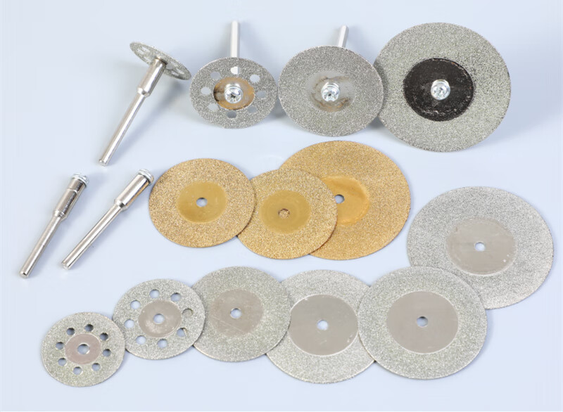 得力瓷砖美缝切割机片金刚砂切割片小玉石玻璃砂轮片电磨机电钻清缝美