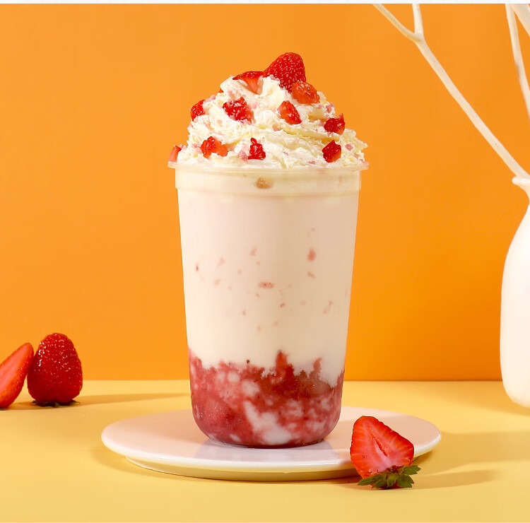 动物喷射稀奶油大拓 免打发淡奶油咖啡奶茶雪顶蛋糕裱花烘焙原料 白色