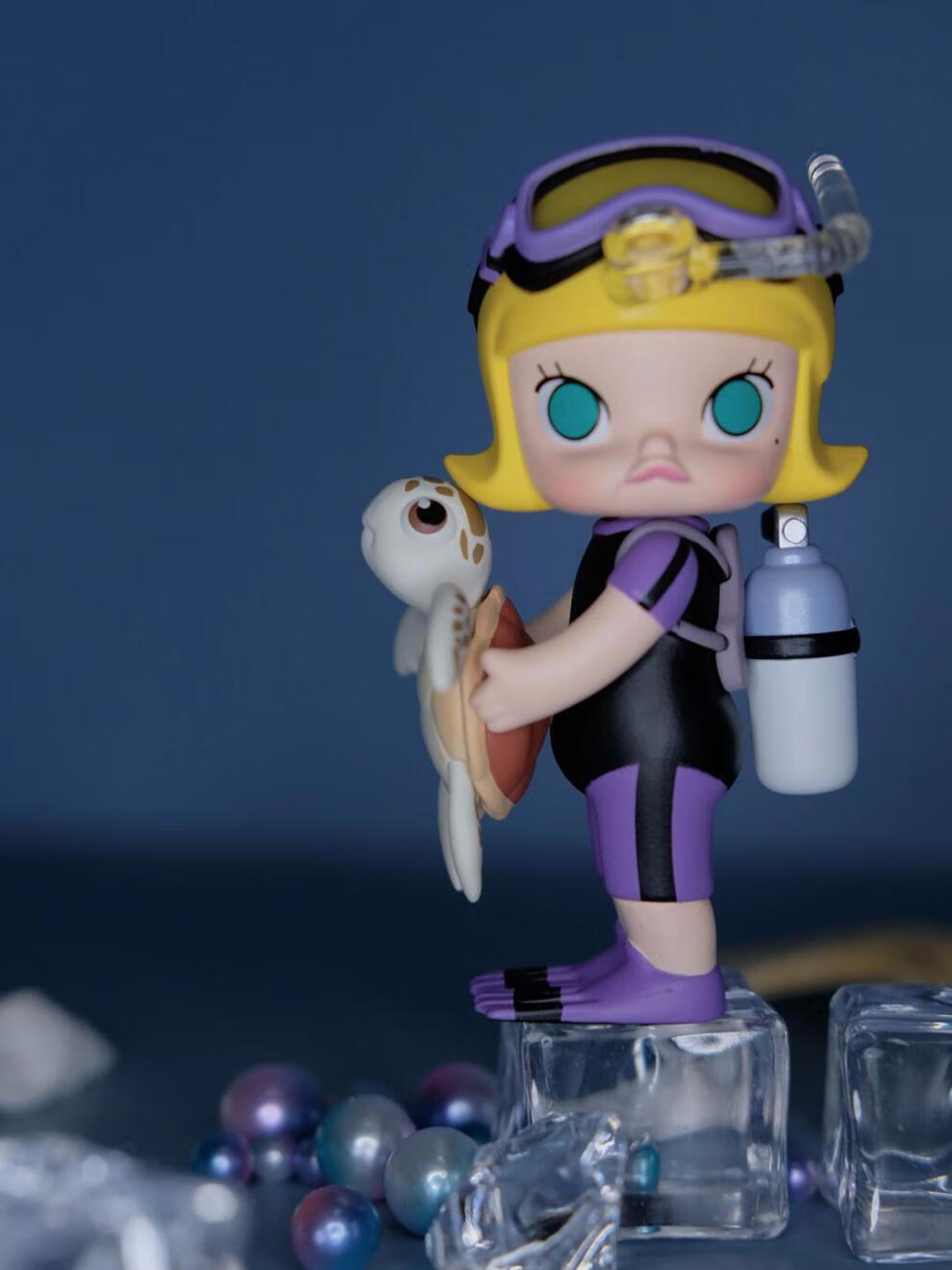 2022新款迪士尼molly我的小时候系列盲盒整套茉莉确认款风来了拆盒未