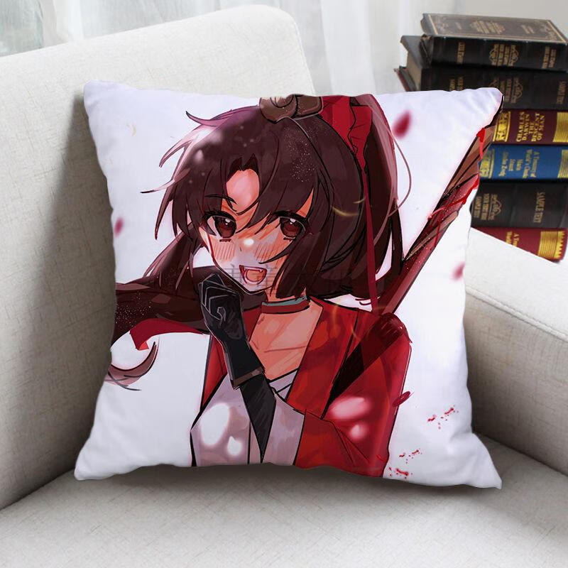 康童新英雄云缨周边抱枕王者荣耀新皮肤来图定制男女生礼物床靠枕头