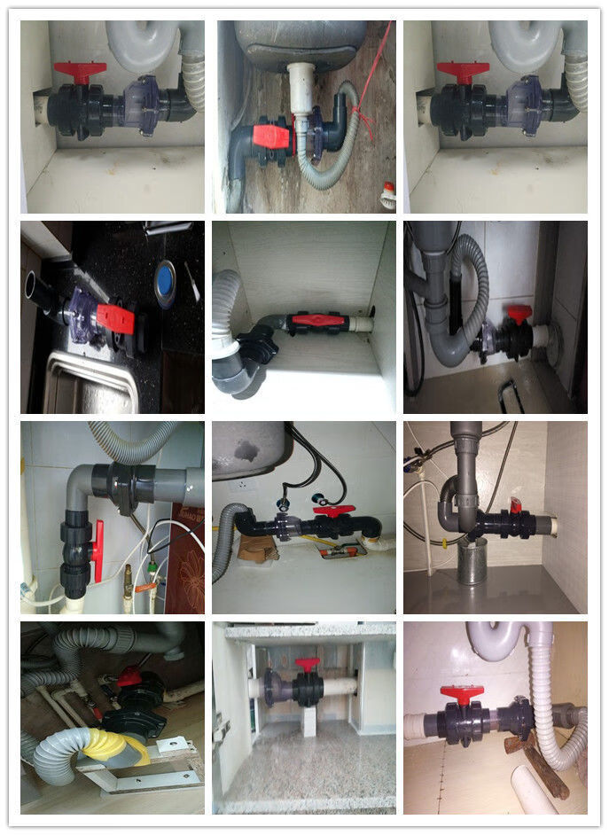 厨房下水道防反水逆止阀止逆阀厨房下水管止回阀器排水管防倒灌水