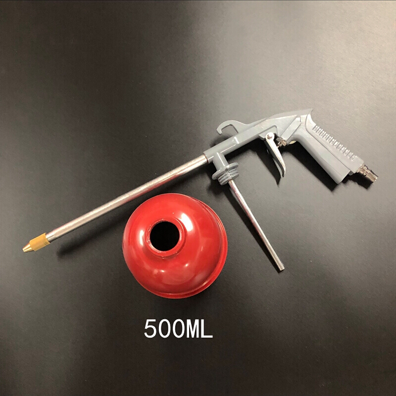 枪高压喷枪洗车发动机引擎油污水气两用可调节气泵空压机红色9米管子